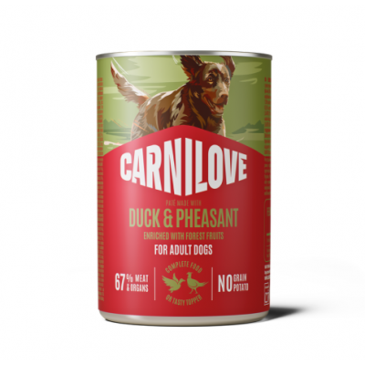 Carnilove pate konservai sunims su antiena ir fazaniena
