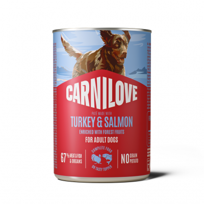 Carnilove pate konservai sunims su kalakutiena ir lasisa