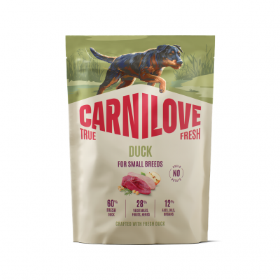 carnilove true fresh duck small breeds