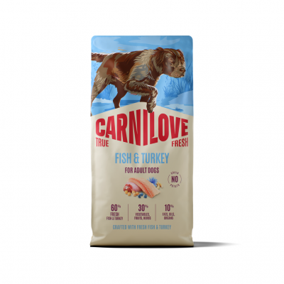 carnilove true fresh fish turkey