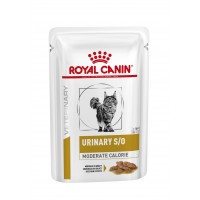 ROYAL CANIN Cat Veterinary Diet URINARY S/O  Moderate Calorie konservai katėms