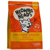 MEOWING HEADS Paw Lickin’ CHICKEN